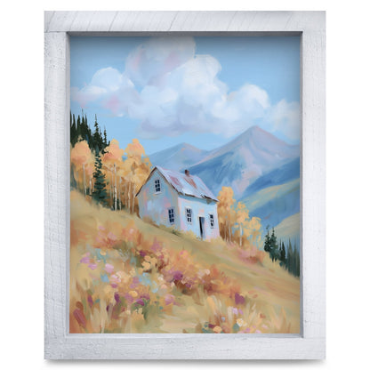 Rustic White frame