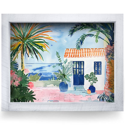 Rustic White frame