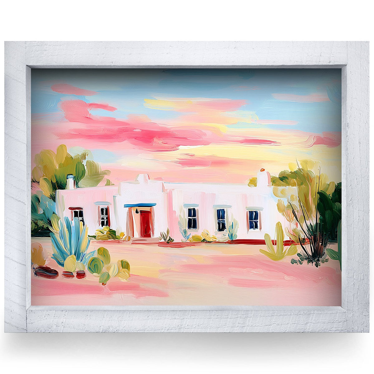 Rustic White frame