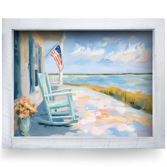 Rustic White frame
