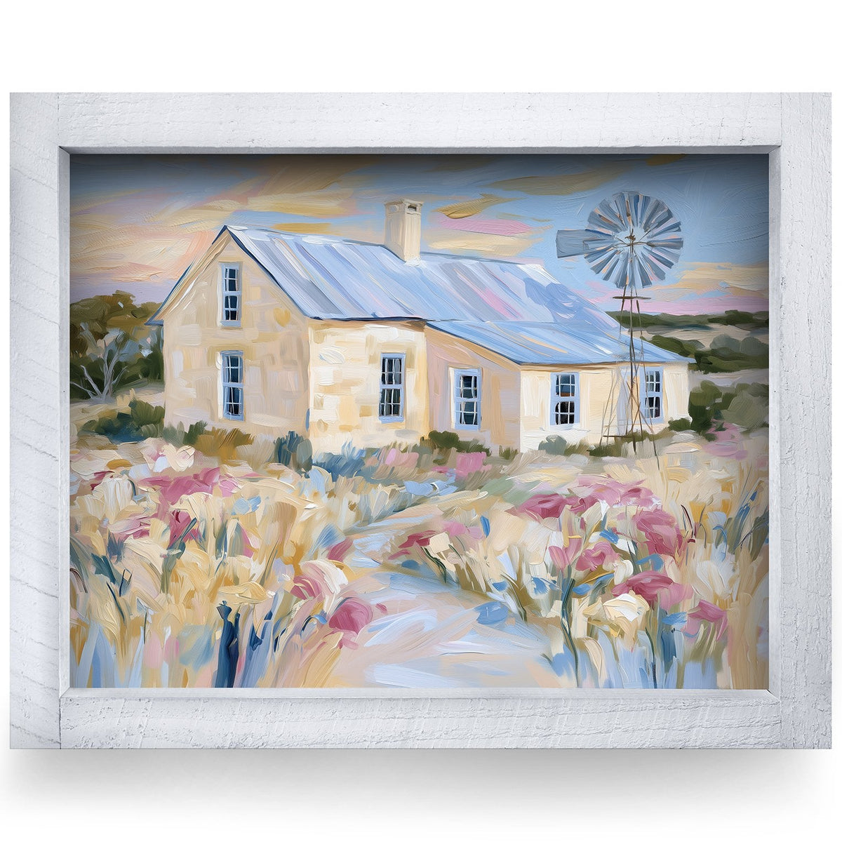 Rustic White frame