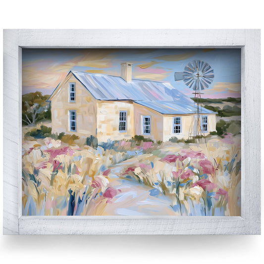 Rustic White frame