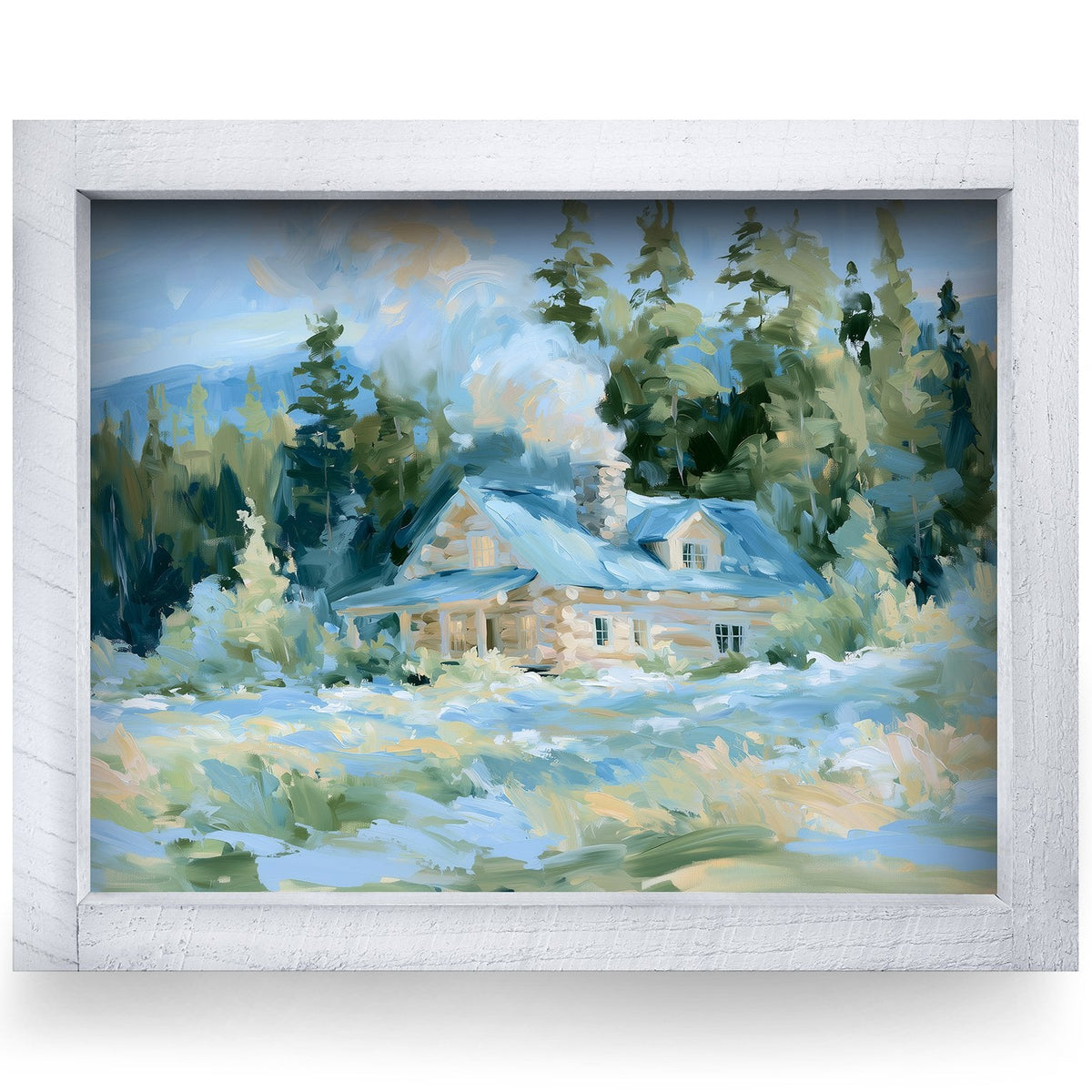 Rustic White frame