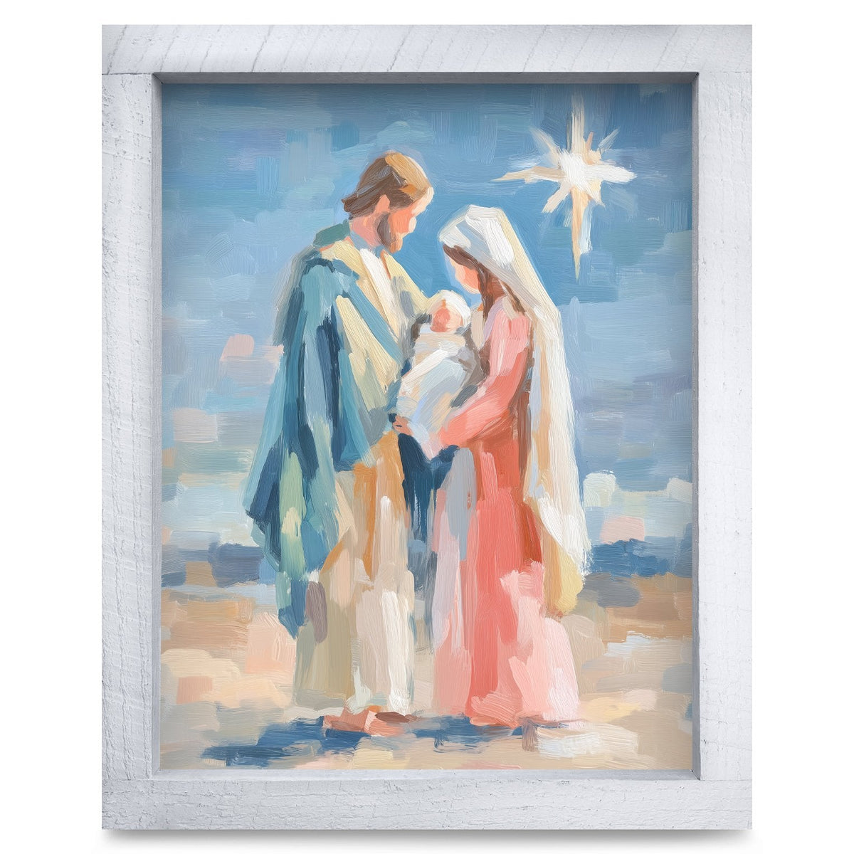 Rustic White frame