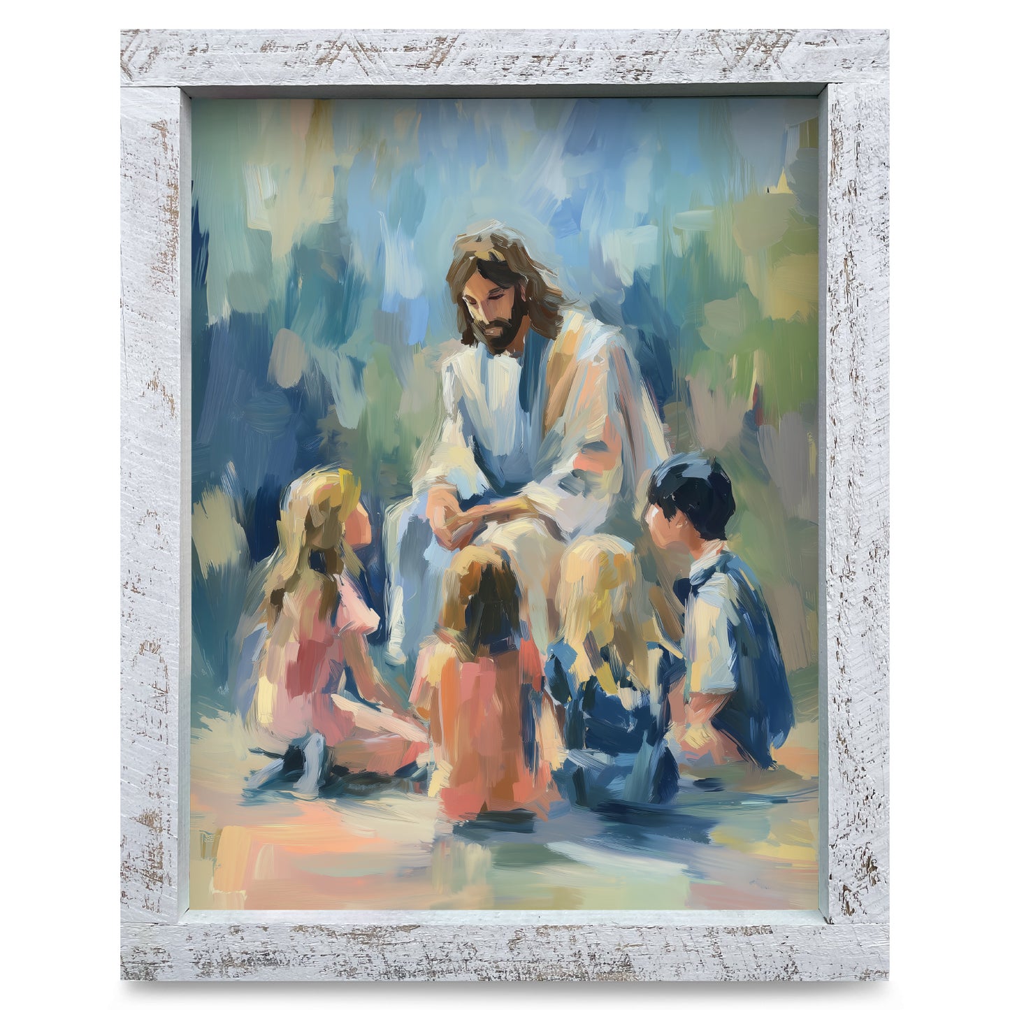 The Teacher | Real Wood Framed Wall Art Print
