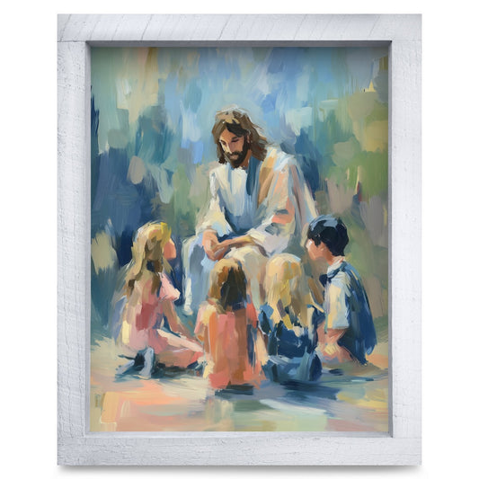 Rustic White frame