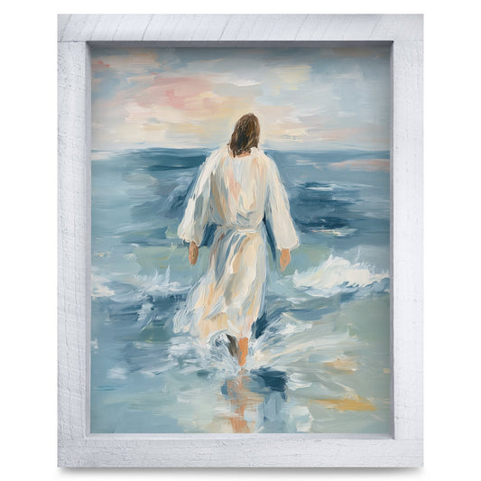 Rustic White frame