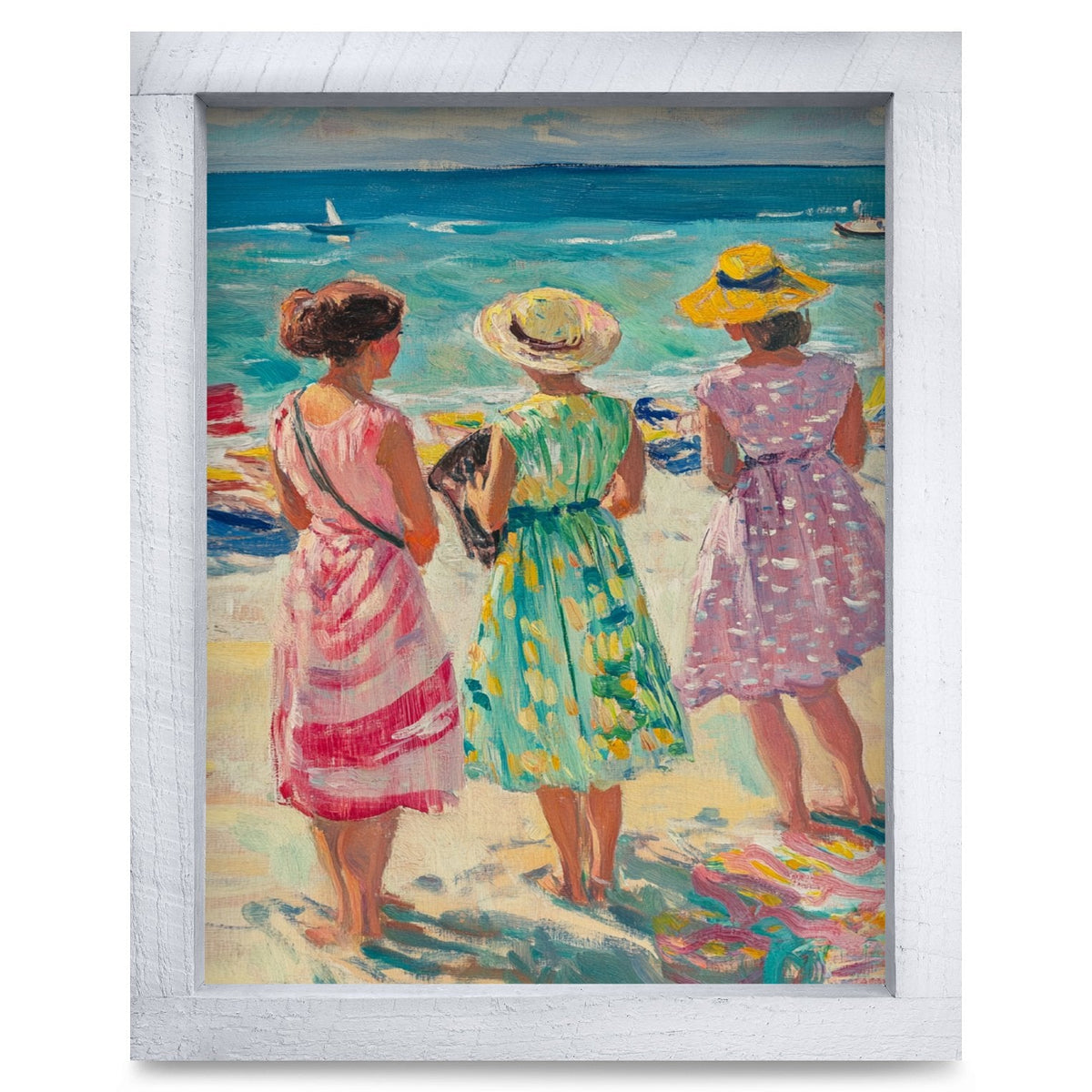 Rustic White frame