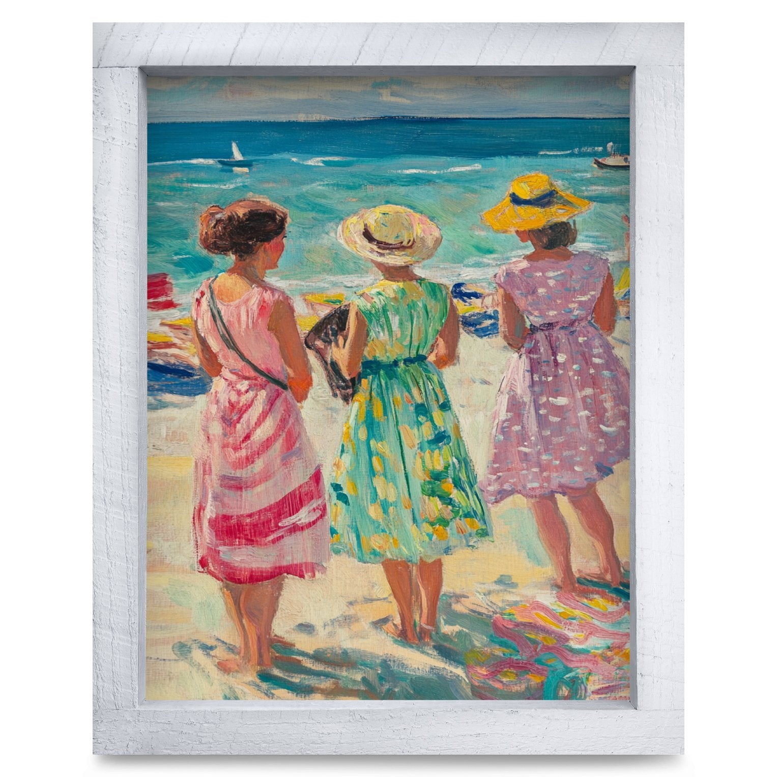 Rustic White frame