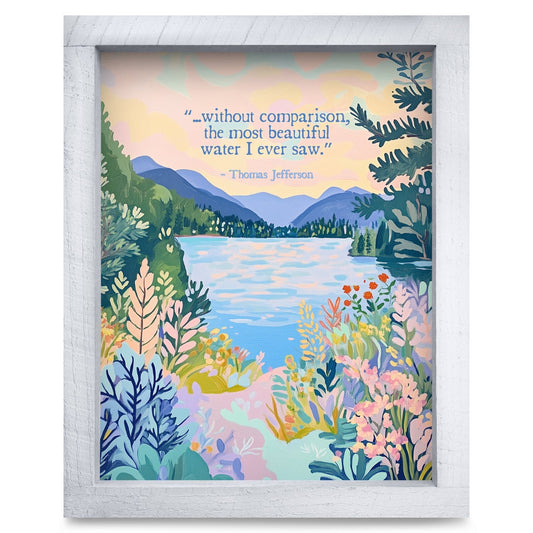 Rustic White frame