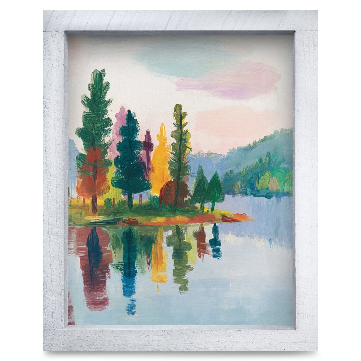 Rustic White frame
