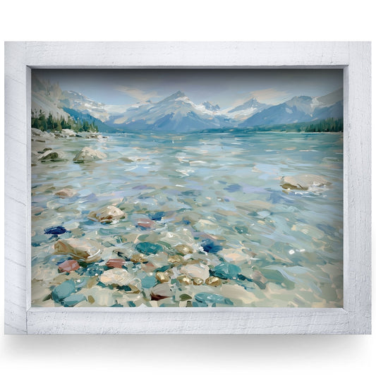 Rustic White frame