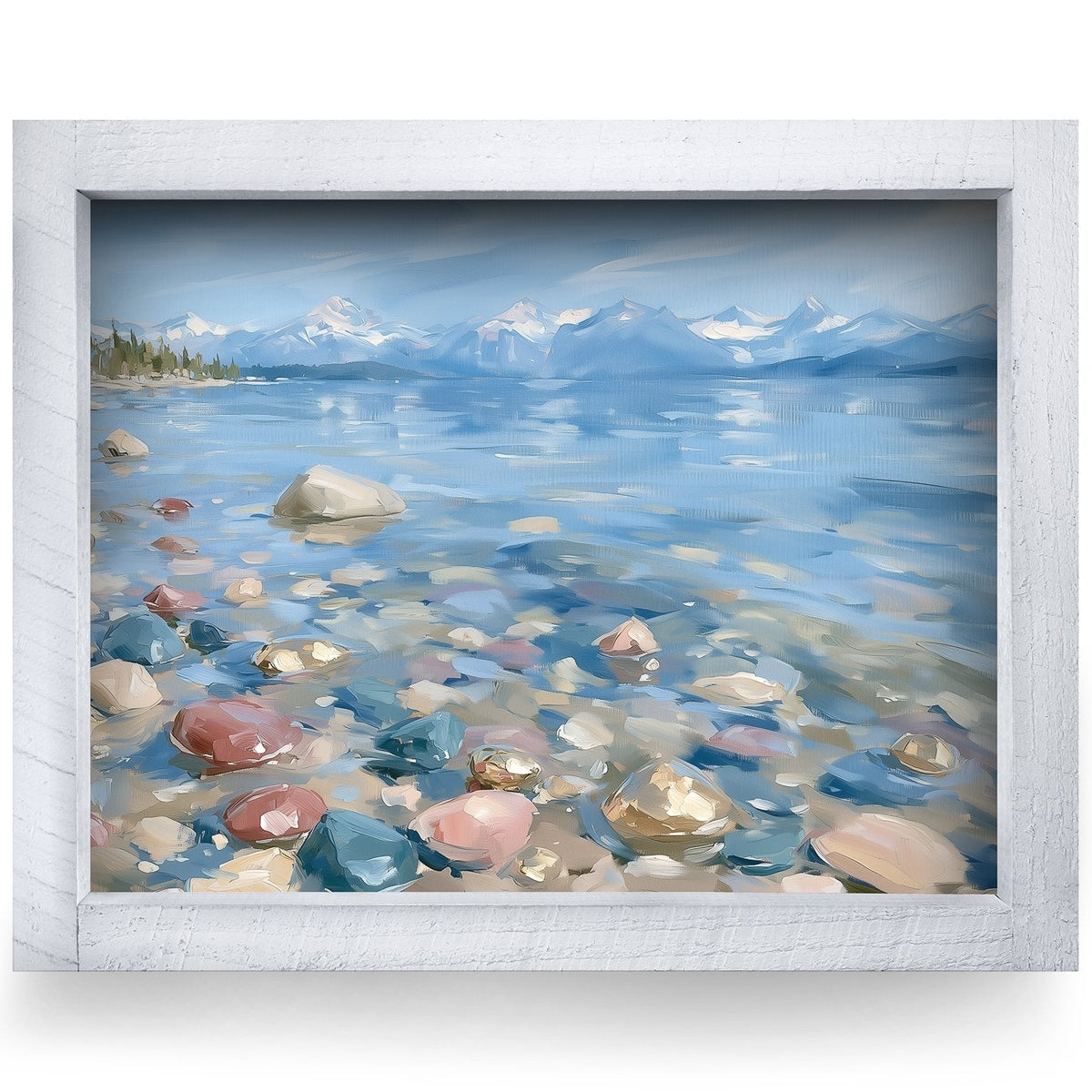 Rustic White frame