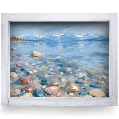 Rustic White frame