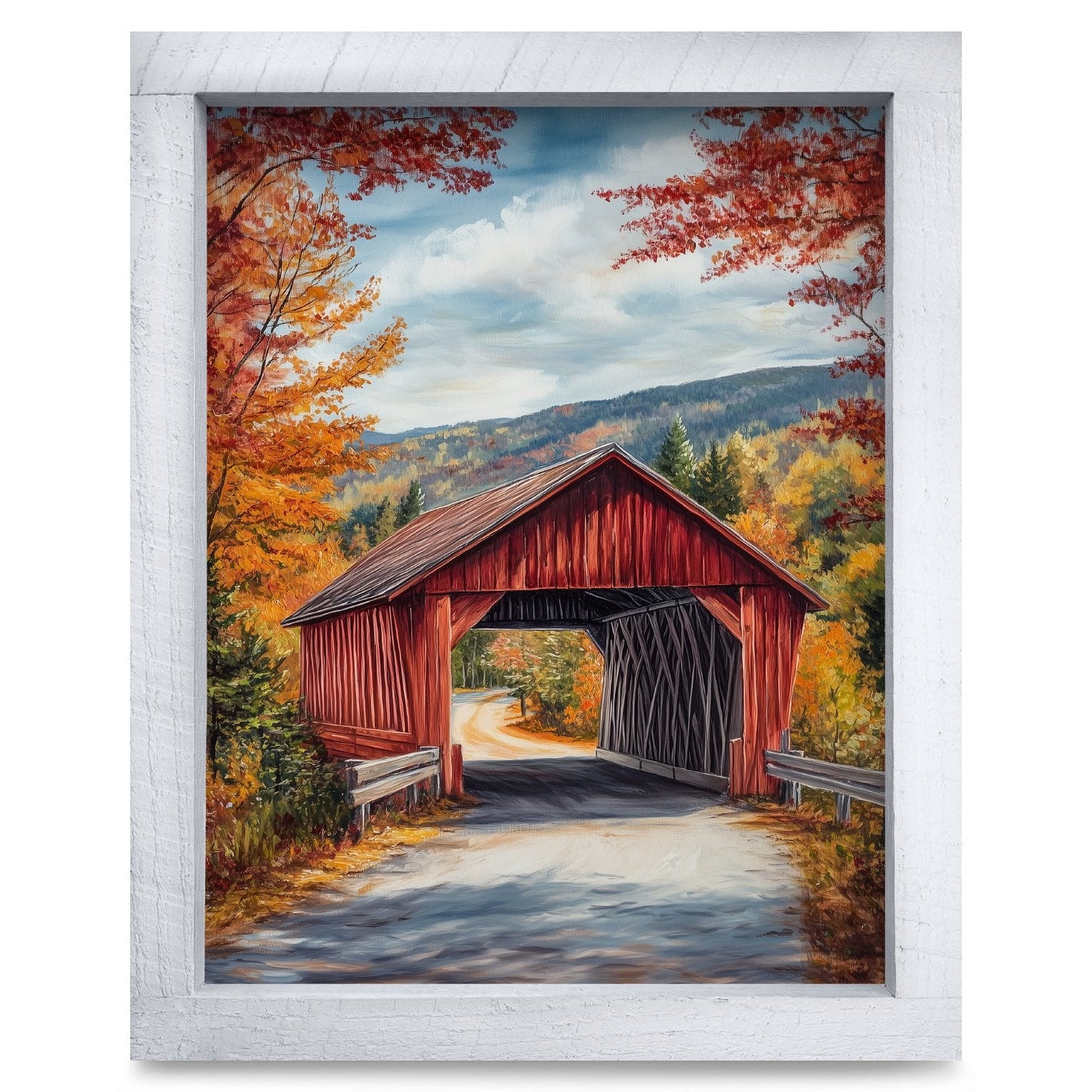 Rustic White frame