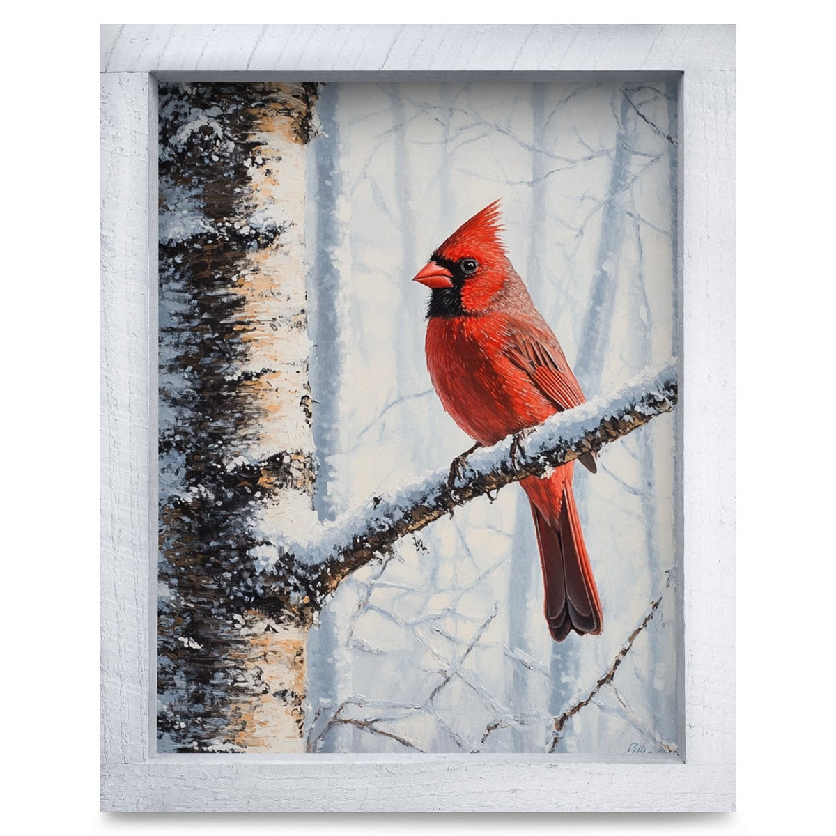 Rustic White frame