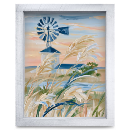 Rustic White frame