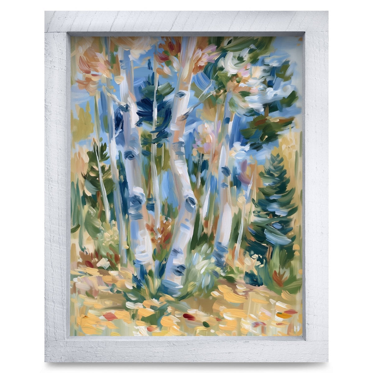 Rustic White frame