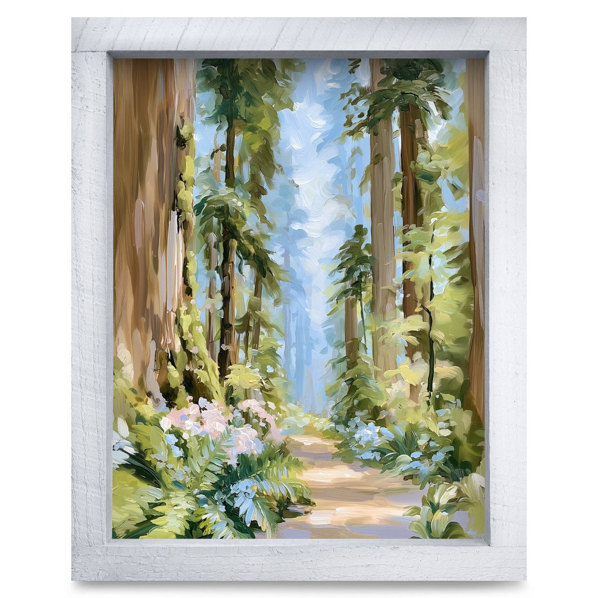 Rustic White frame