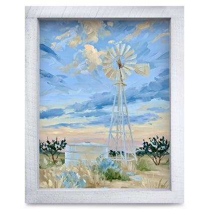 Rustic White frame