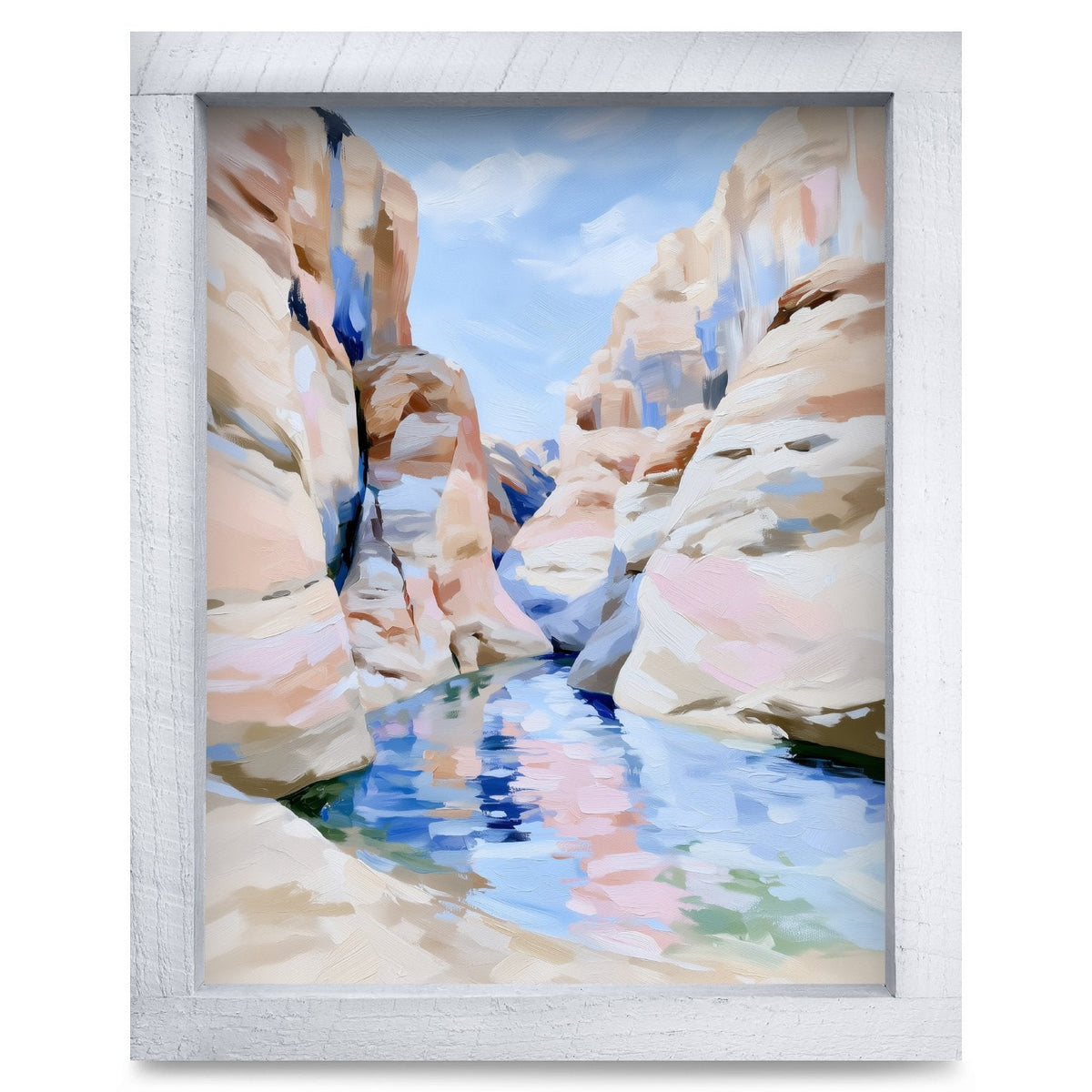 Rustic White frame