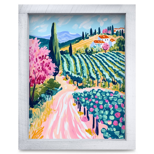 Rustic White frame