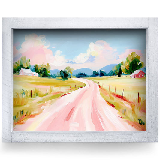 Rustic White frame