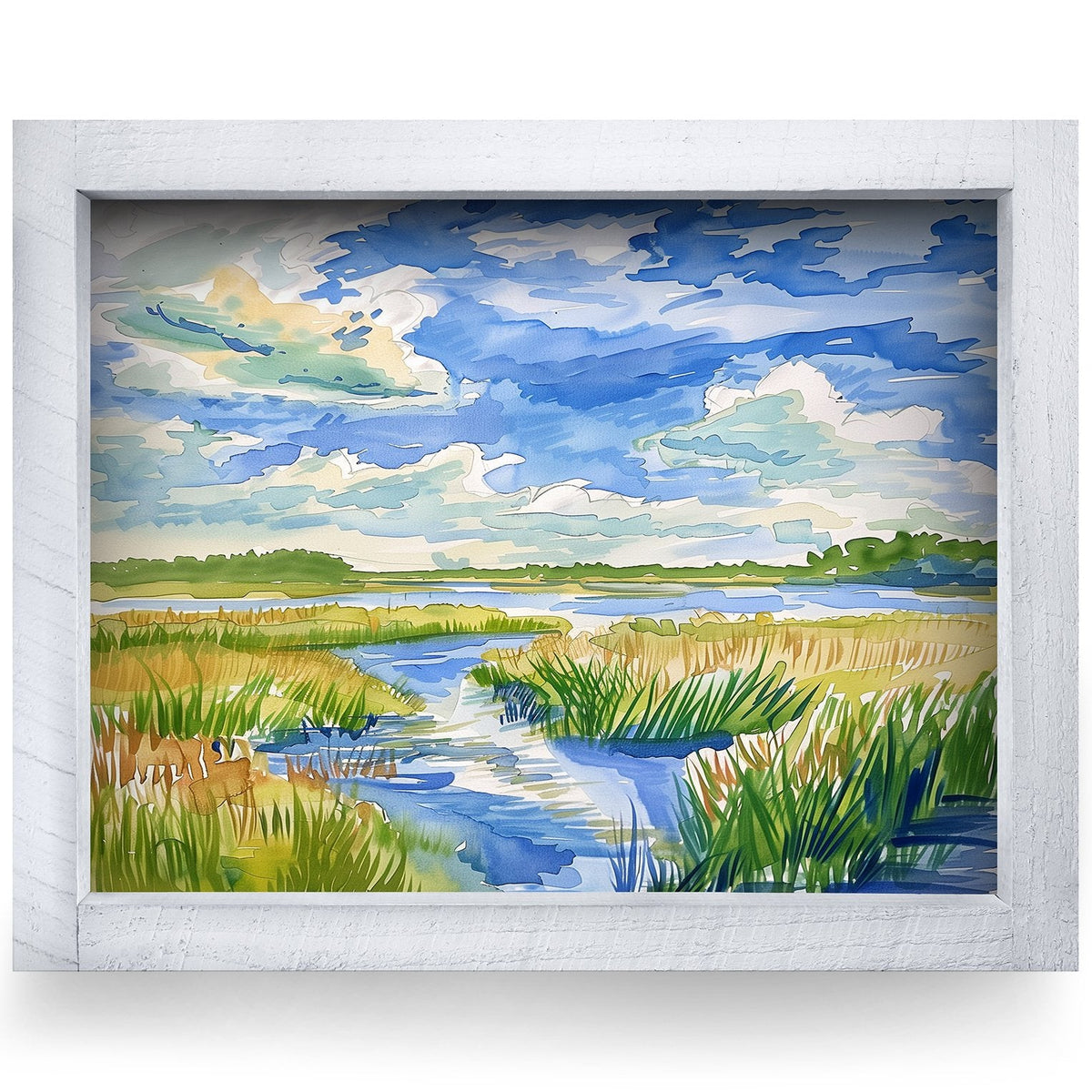 Rustic White frame