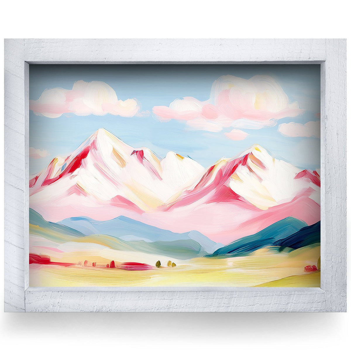 Rustic White frame