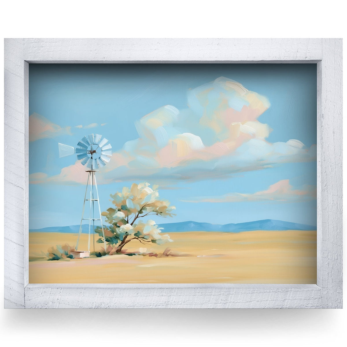 Rustic White frame