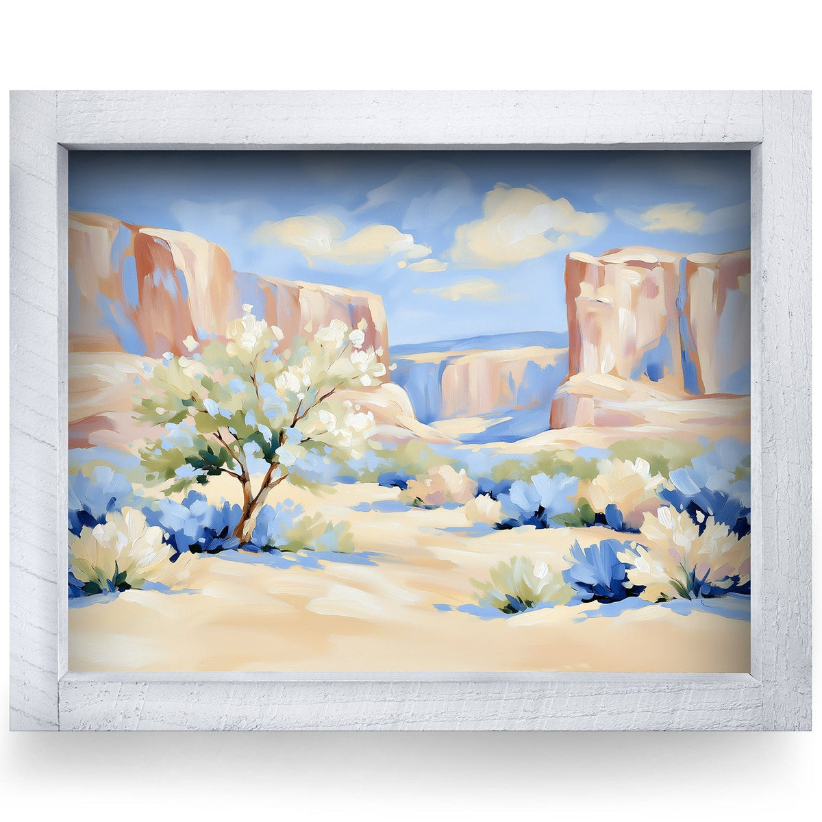 Rustic White frame