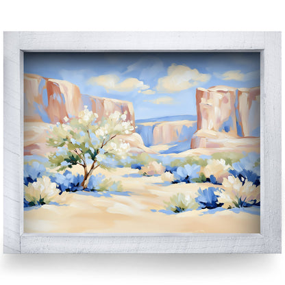 Rustic White frame