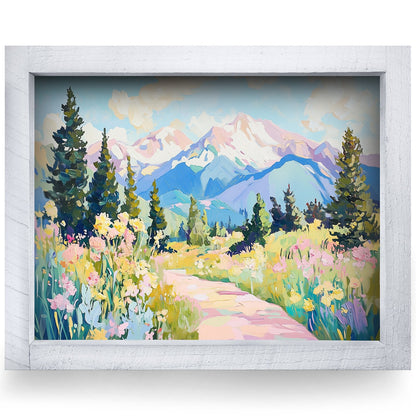 Rustic White frame