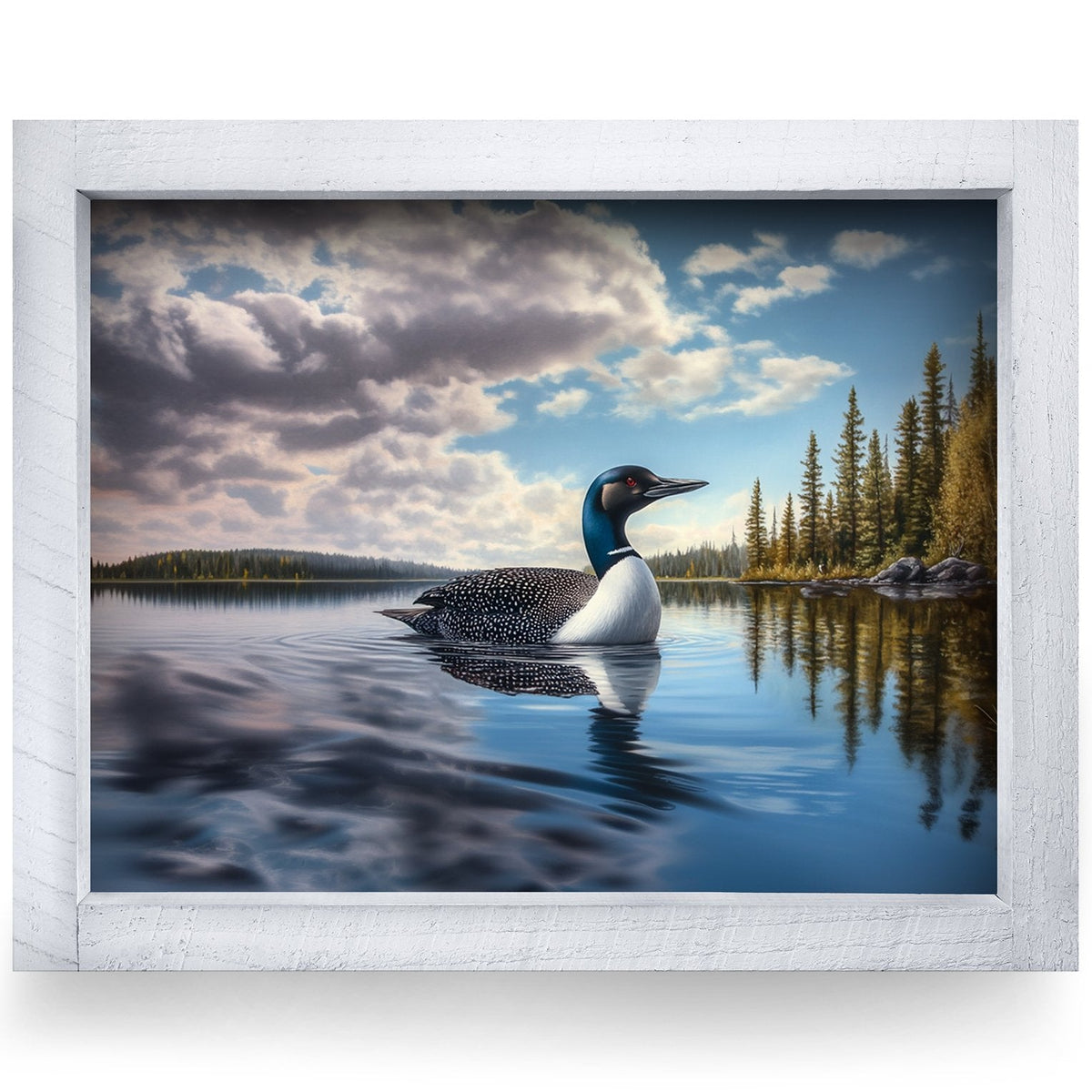 Rustic White frame