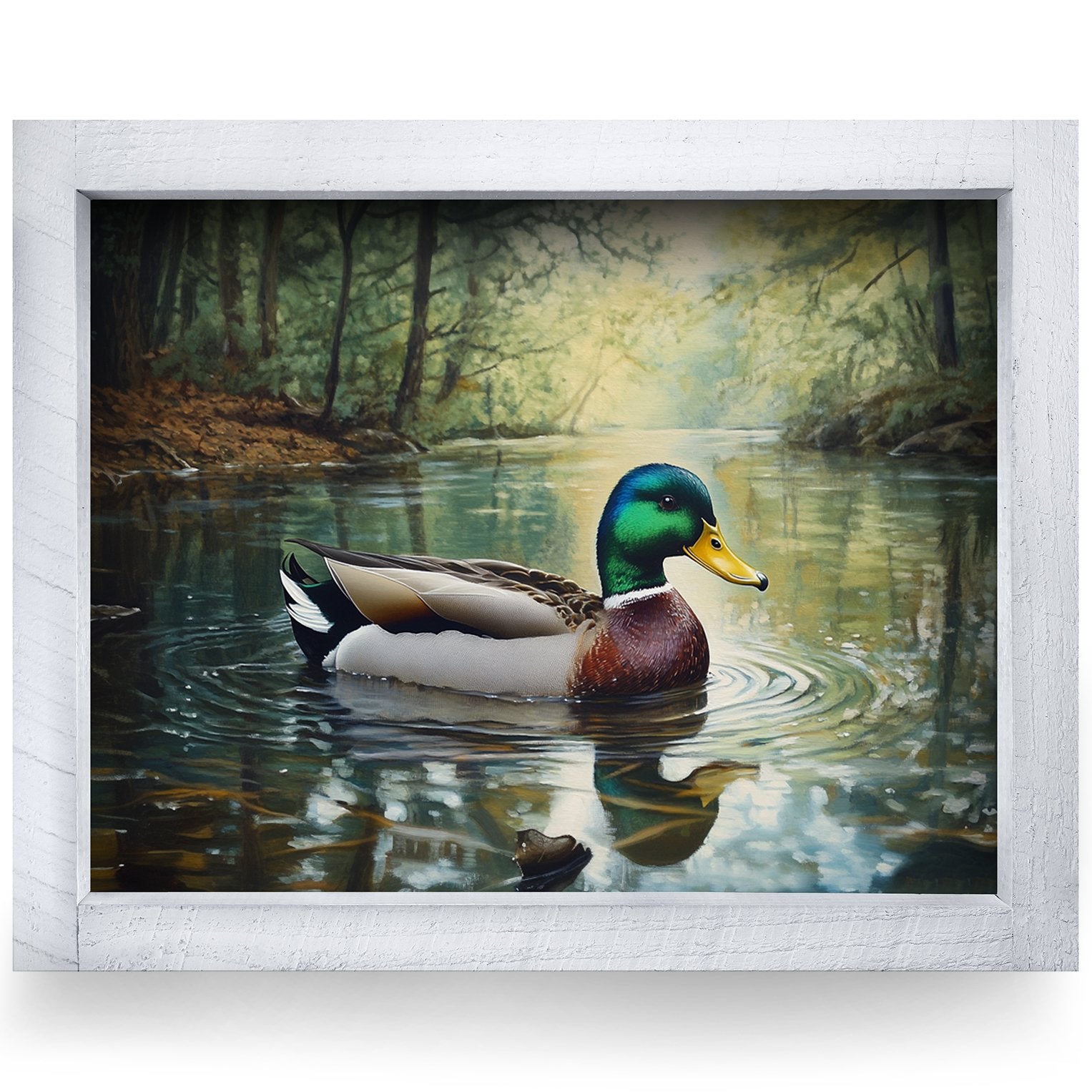 Rustic White frame