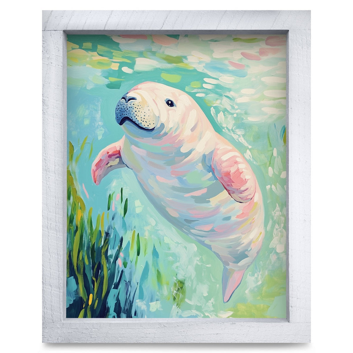 Rustic White frame