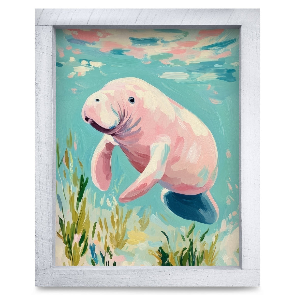 Rustic White frame