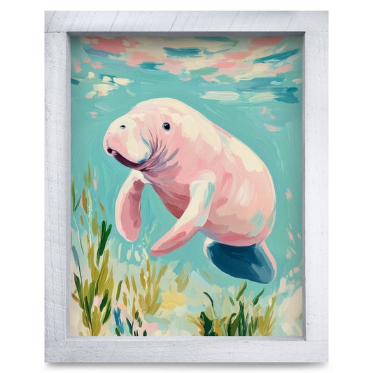 Rustic White frame