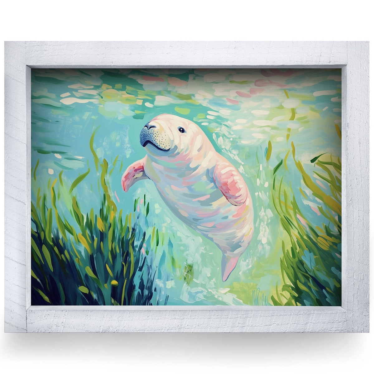 Rustic White frame