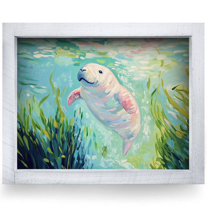 Rustic White frame