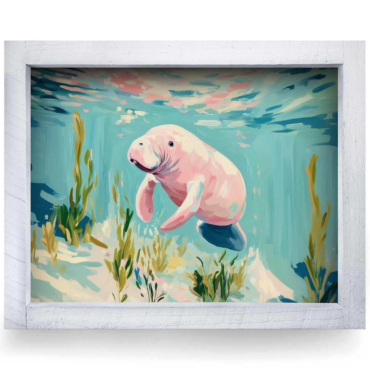Rustic White frame