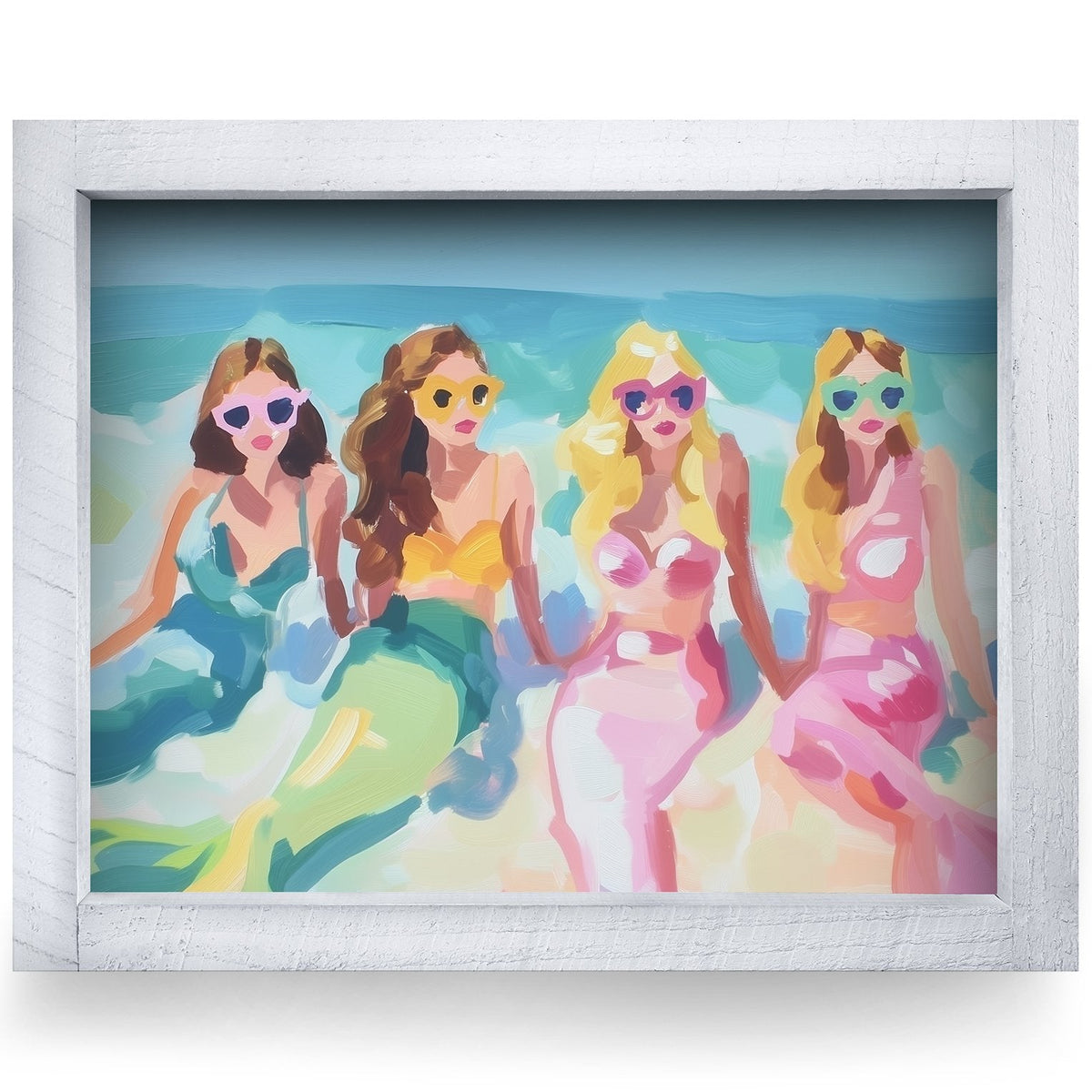 Rustic White frame