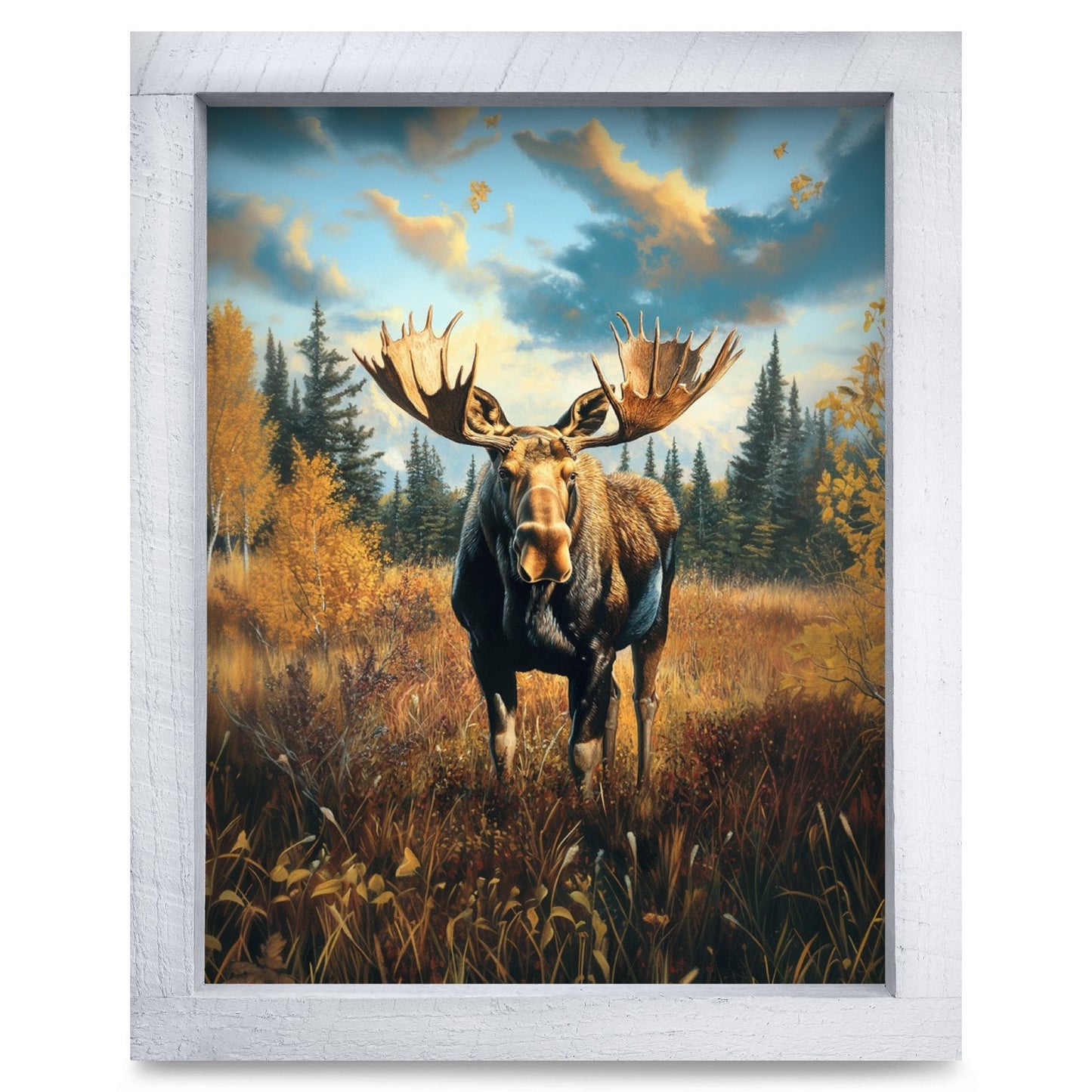 Rustic White frame