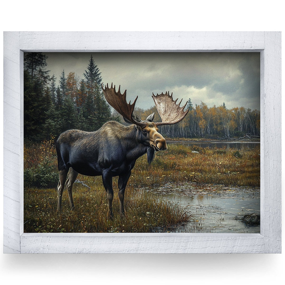 Rustic White frame