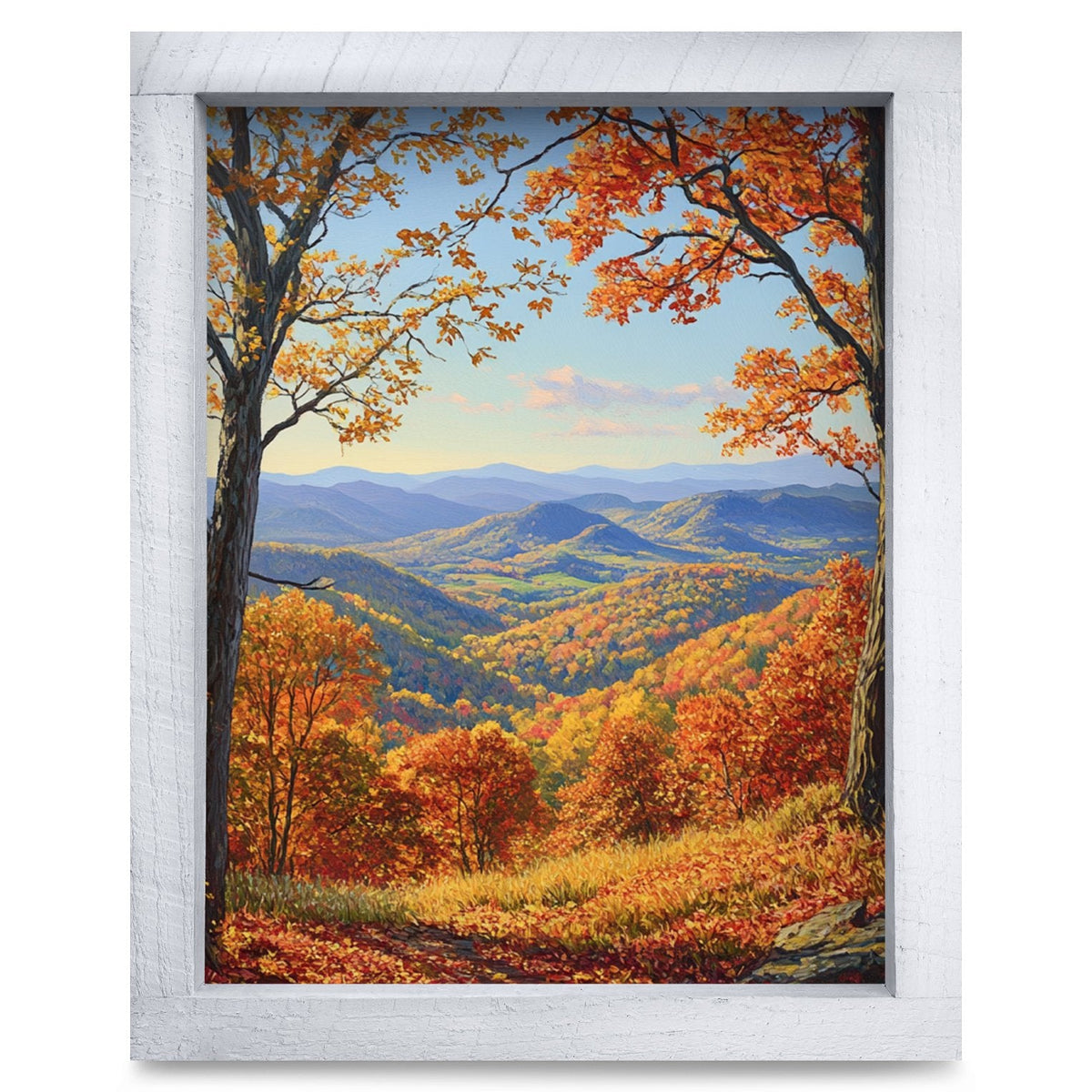 Rustic White frame