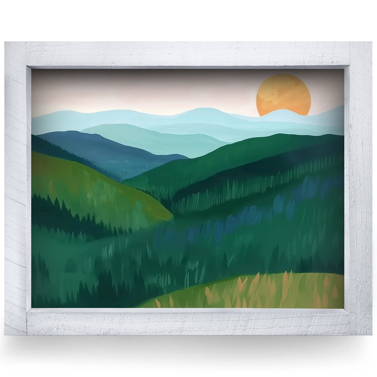 Rustic White frame