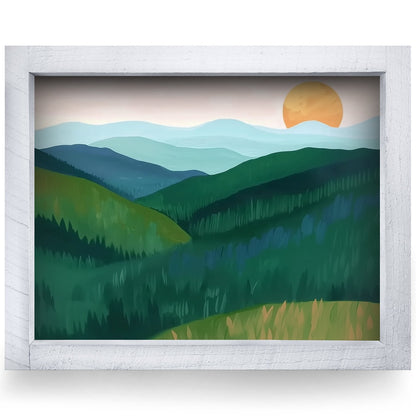 Rustic White frame
