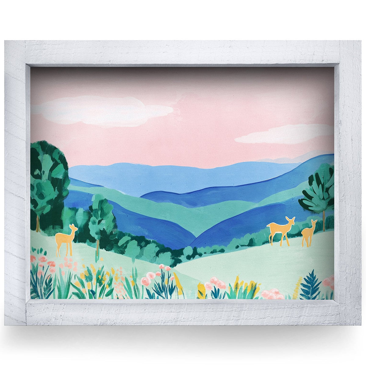 Rustic White frame