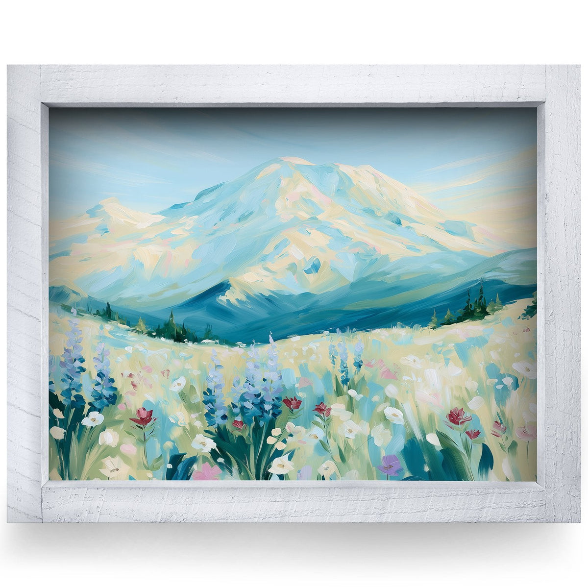 Rustic White frame