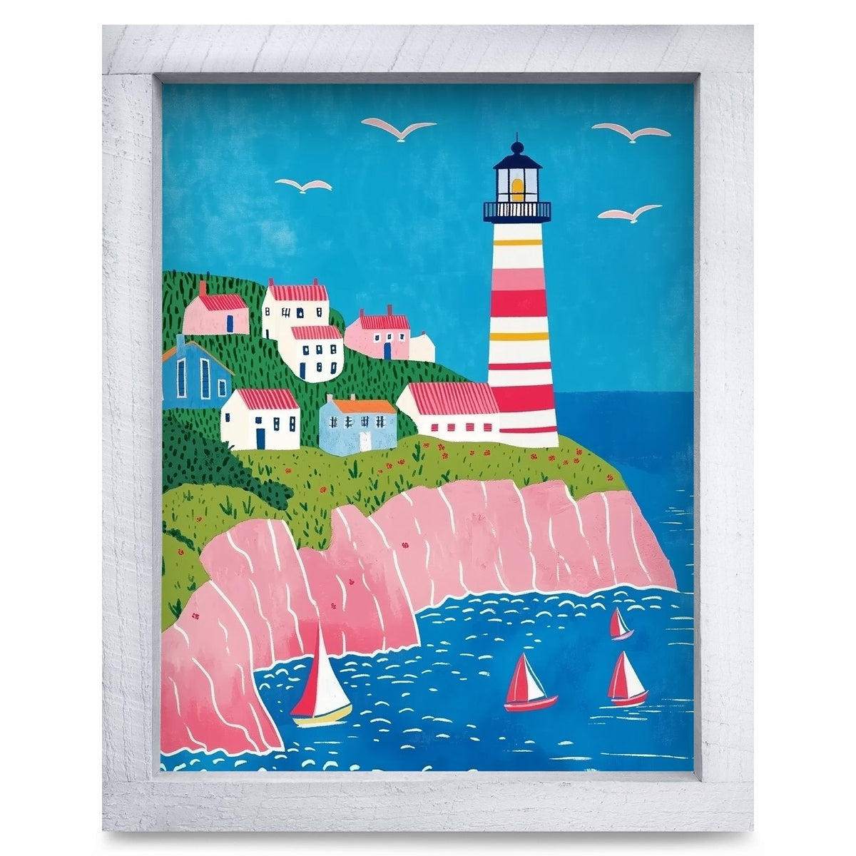 Rustic White frame